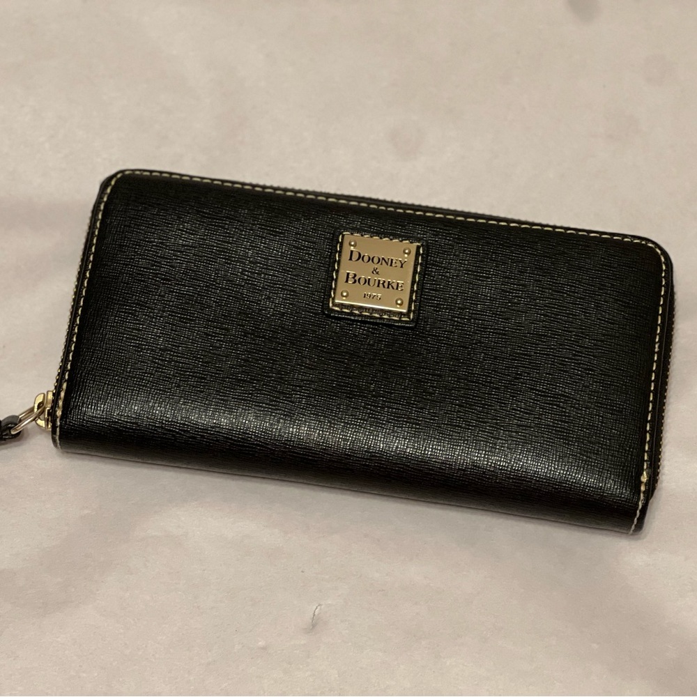 Dooney & Bourke zip wallet.